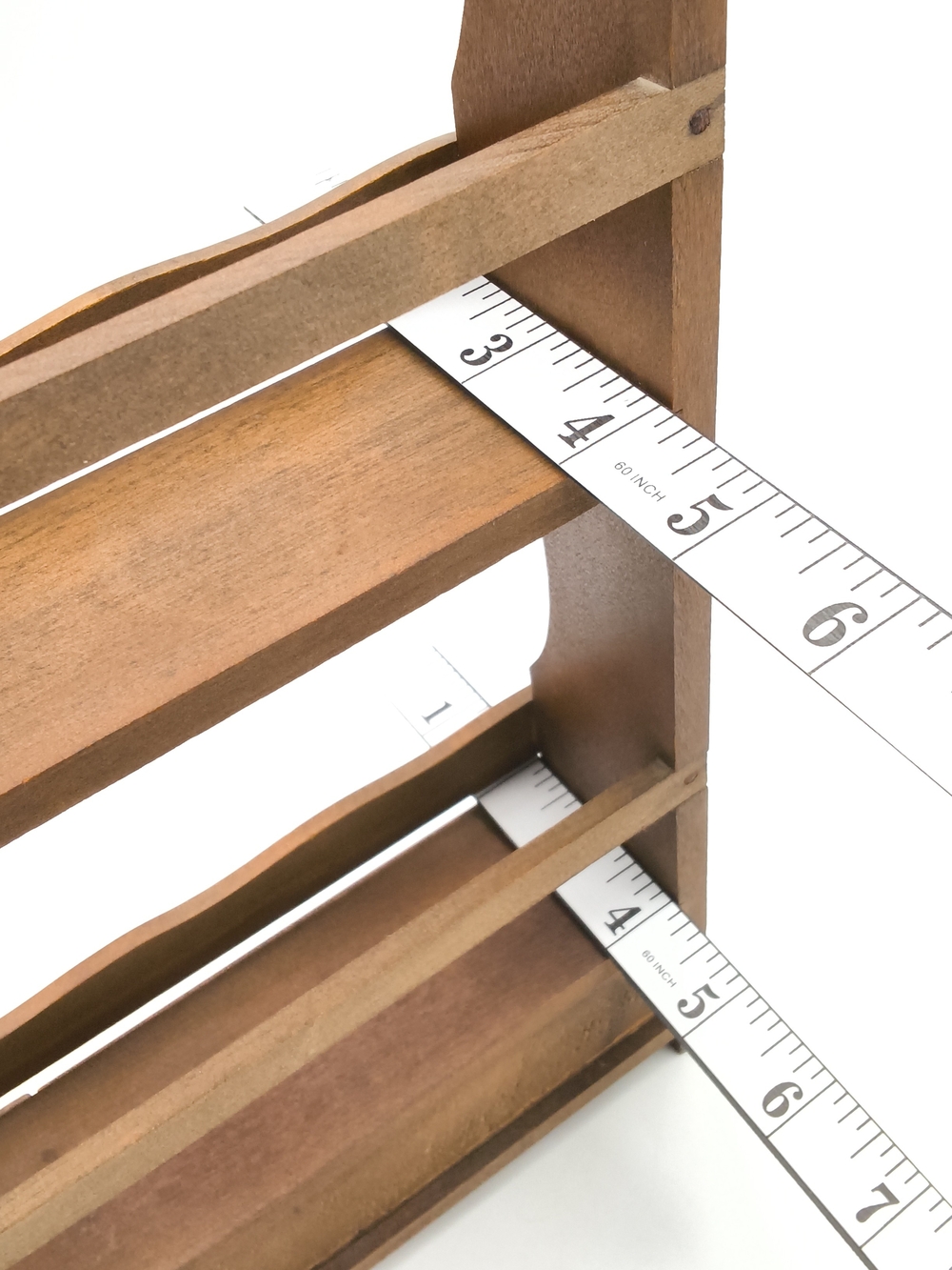 Vintage Imperial International Wood Wall Collectible Shelf/Spice Rack, 2 Drawers - Picture 6 of 12